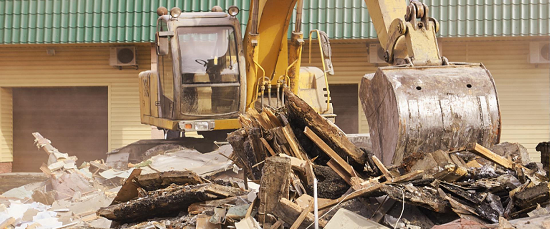 Industrial demolition project in Hyderabad
