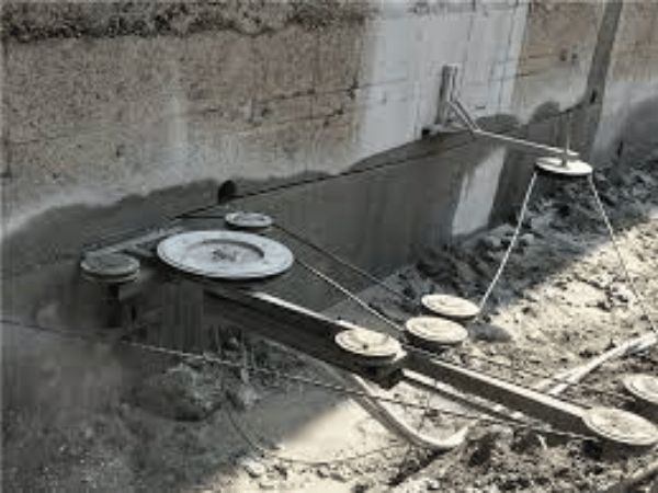 Wire and wall sawing concrete cutting project